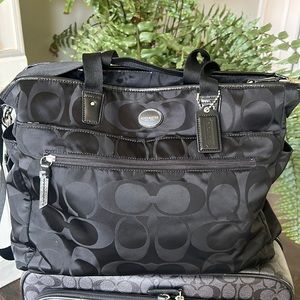 Authentic Black Coach Carryon